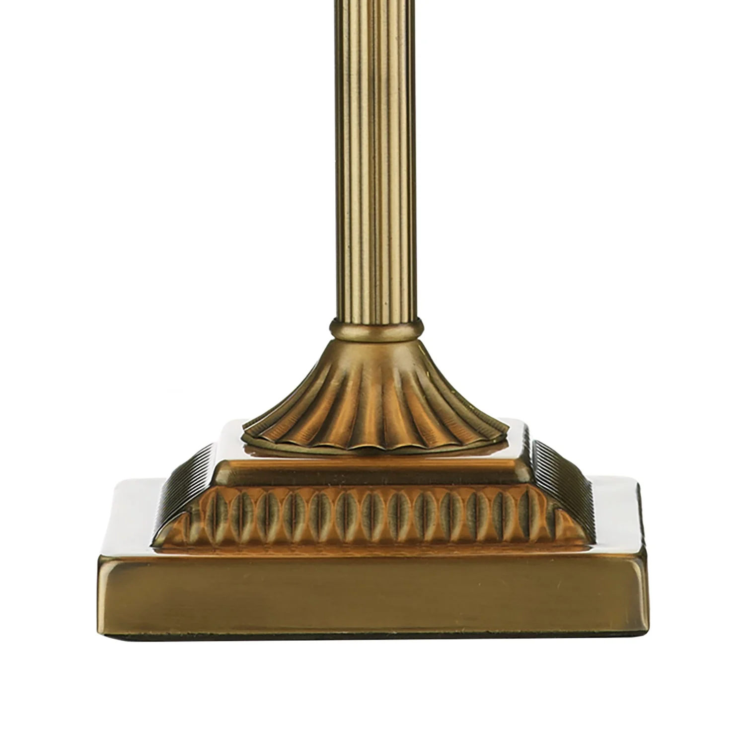 Taylor Table Lamp Antique Brass With Shade E14 - Image 4