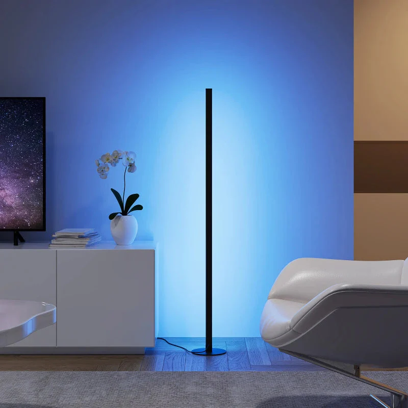Tendo Modern LED Floor Lamp - Black - Image 4