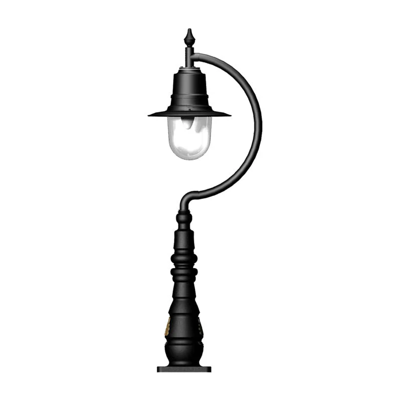 Tennyson 1Lt Teardrop Bollard - Cast Iron/Copper - Image 16