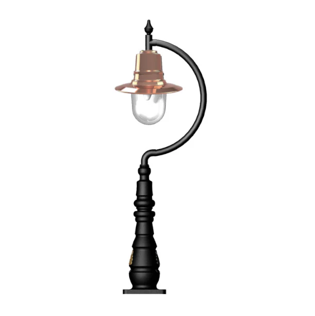 Tennyson 1Lt Teardrop Bollard - Cast Iron/Copper - Image 28
