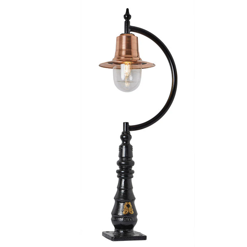Tennyson 1Lt Teardrop Bollard - Cast Iron/Copper - Image 9