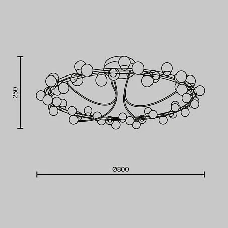 Tessara Ceiling Lamp - 55W/ 72W - Image 8