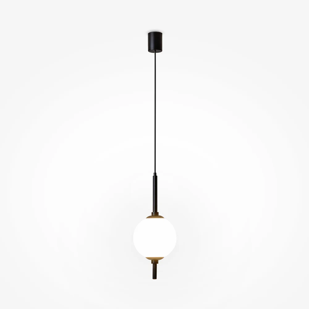 The Sixth Sense Pendant Lamp - Black/ Brass Finishes