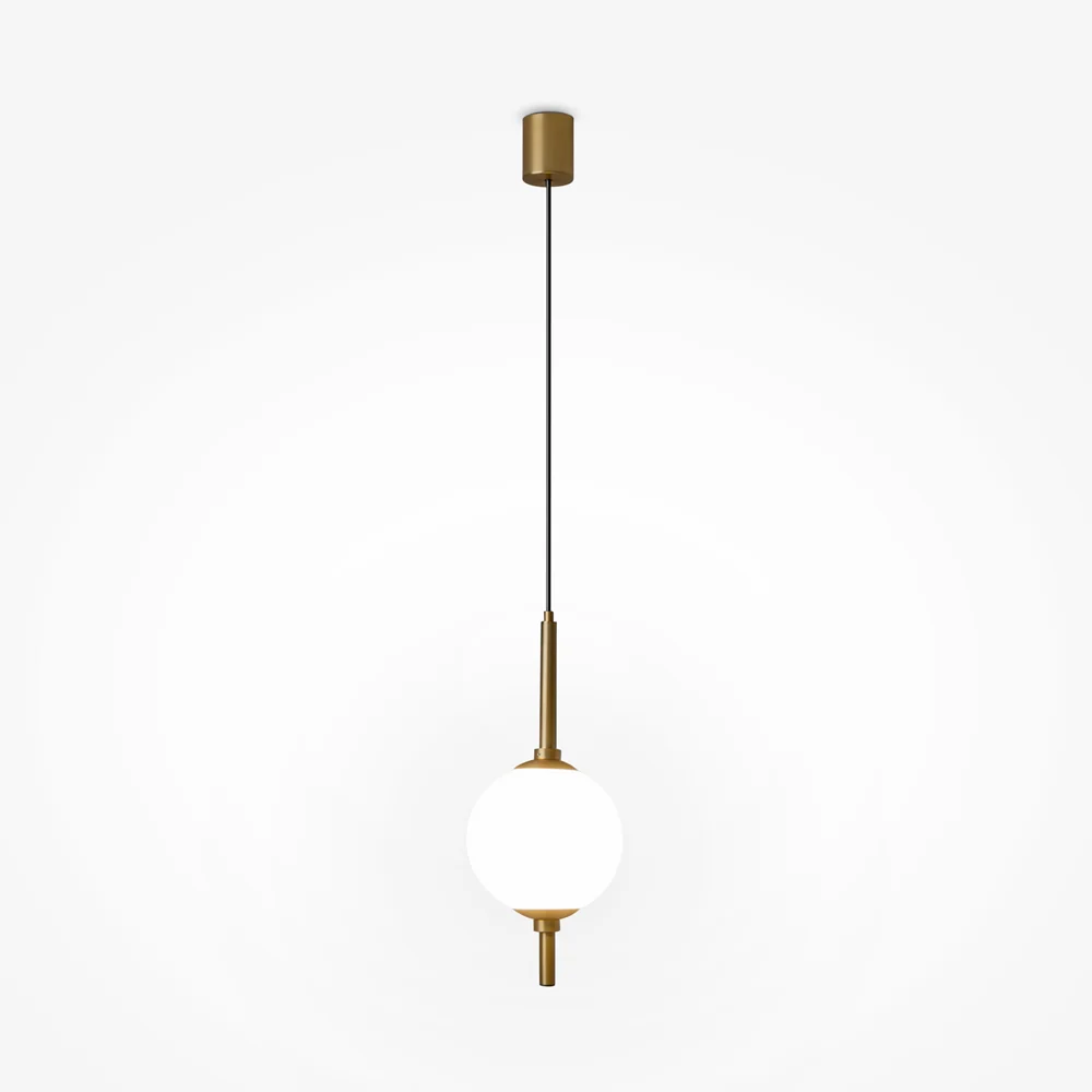 The Sixth Sense Pendant Lamp - Black/ Brass Finishes - Image 2