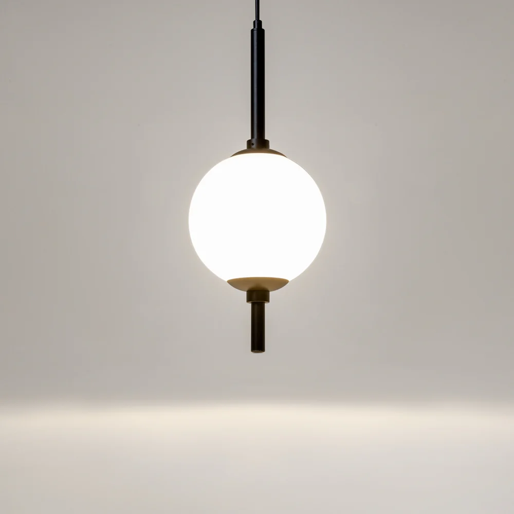 The Sixth Sense Pendant Lamp - Black/ Brass Finishes - Image 4