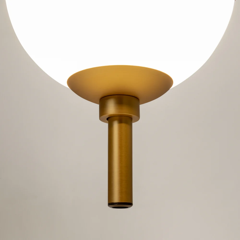 The Sixth Sense Pendant Lamp - Black/ Brass Finishes - Image 7