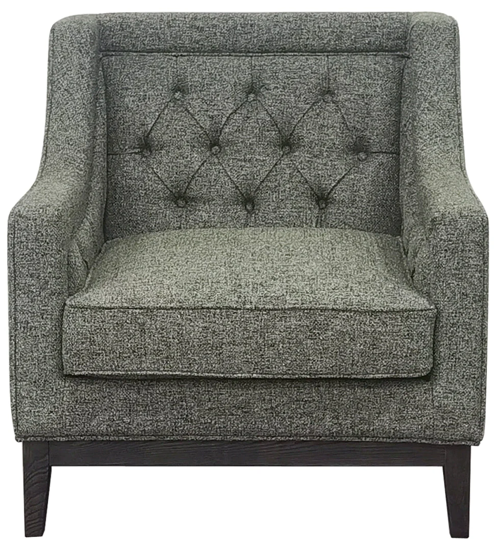 Theodore Buttoned Armchair - Various Colours - Image 3