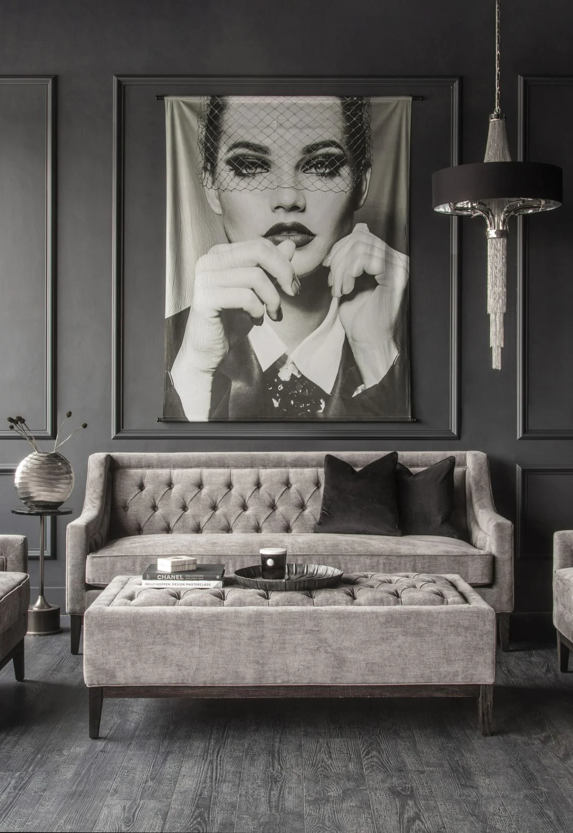 Theodore Buttoned Sofa - Various Colours - Image 17