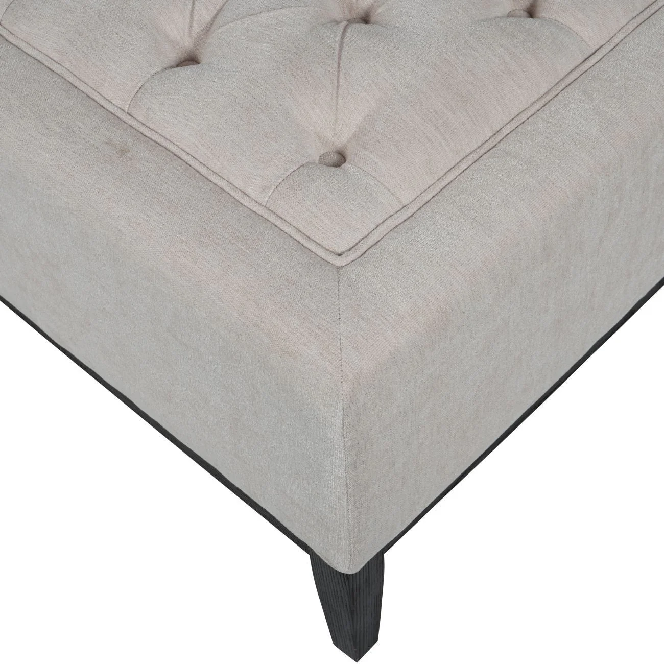 Theodore Buttoned XL Ottoman -Various Finishes - Image 6