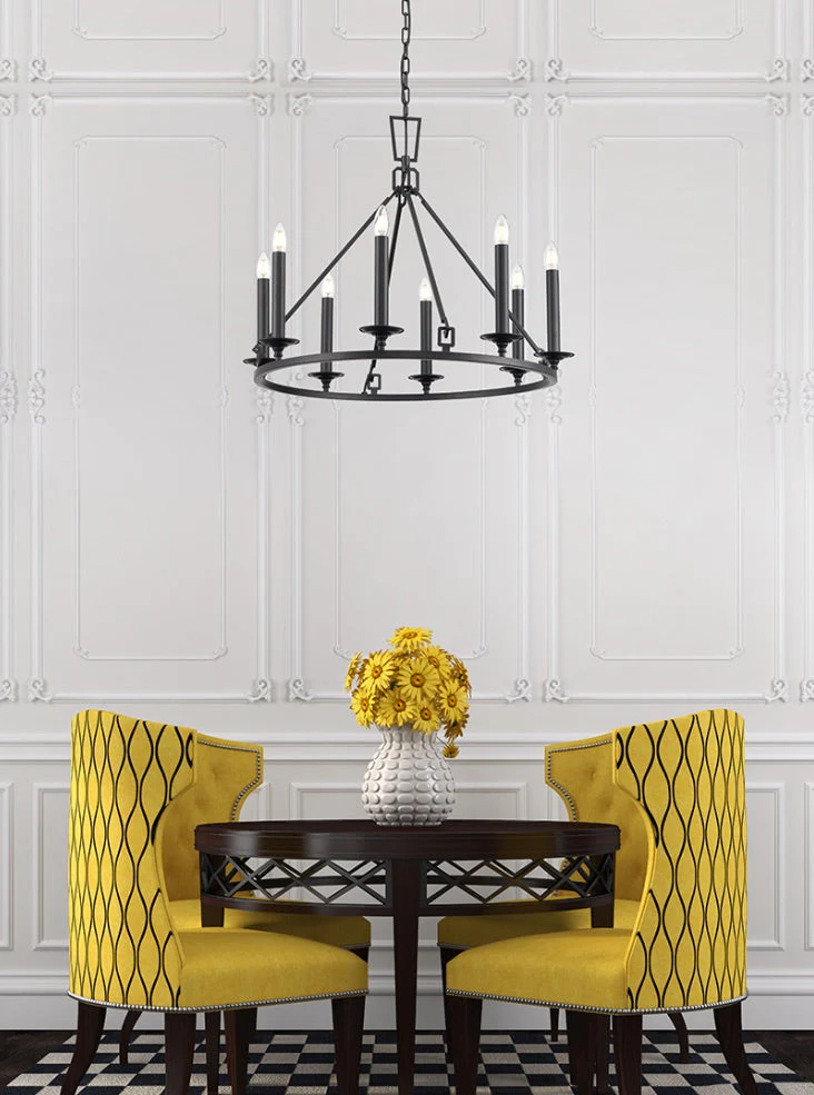 Thetford 8/12/16Lt Chandelier - Image 4