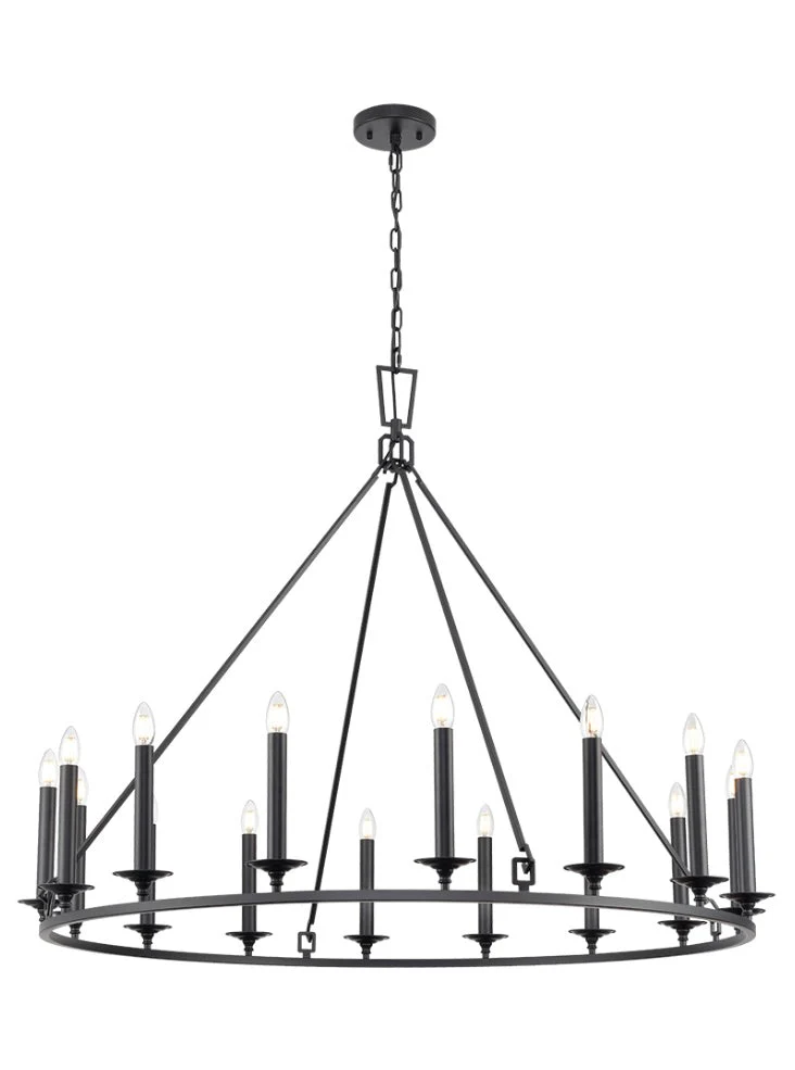 Thetford 8/12/16Lt Chandelier - Image 6