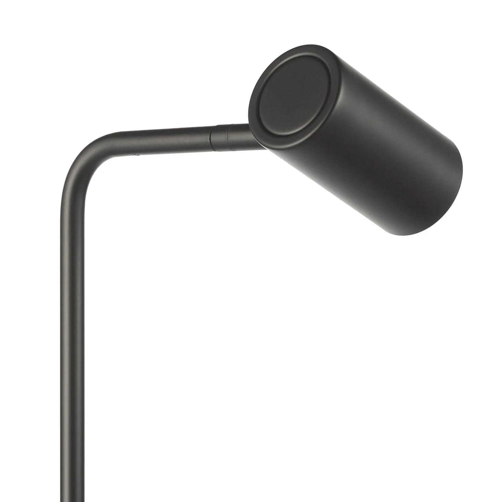 Thierry Task Floor Lamp- Matt Black/ Matt Taupe Finishes - Image 4