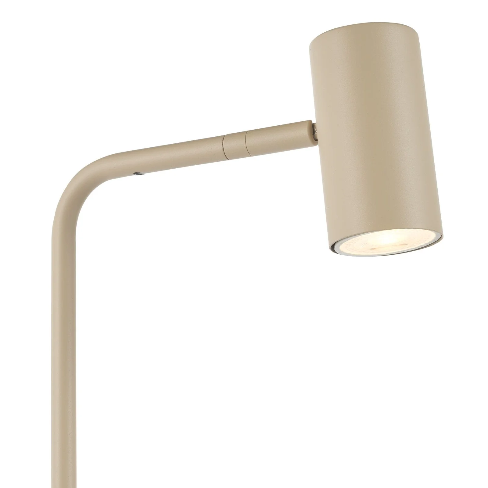 Thierry Task Floor Lamp- Matt Black/ Matt Taupe Finishes - Image 7