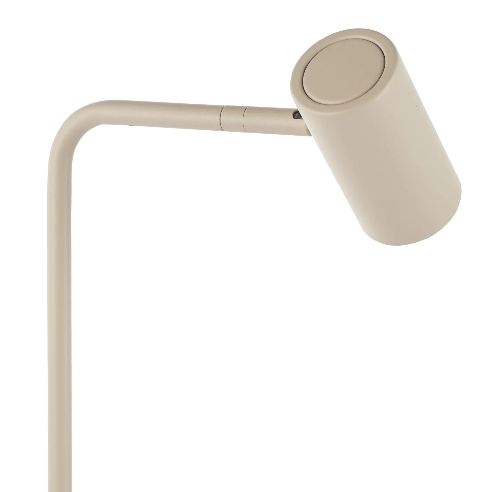 Thierry Task Floor Lamp- Matt Black/ Matt Taupe Finishes - Image 8