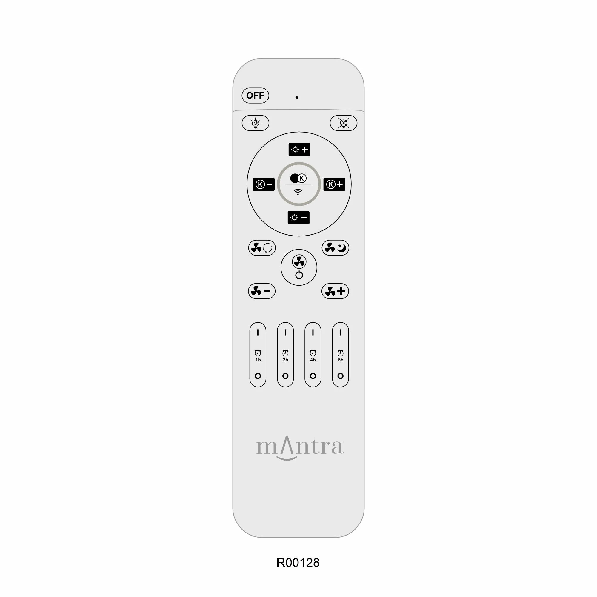 Tibet LED Light Fan, Alexa/Google Voice Controls - Various Finishes - Image 7