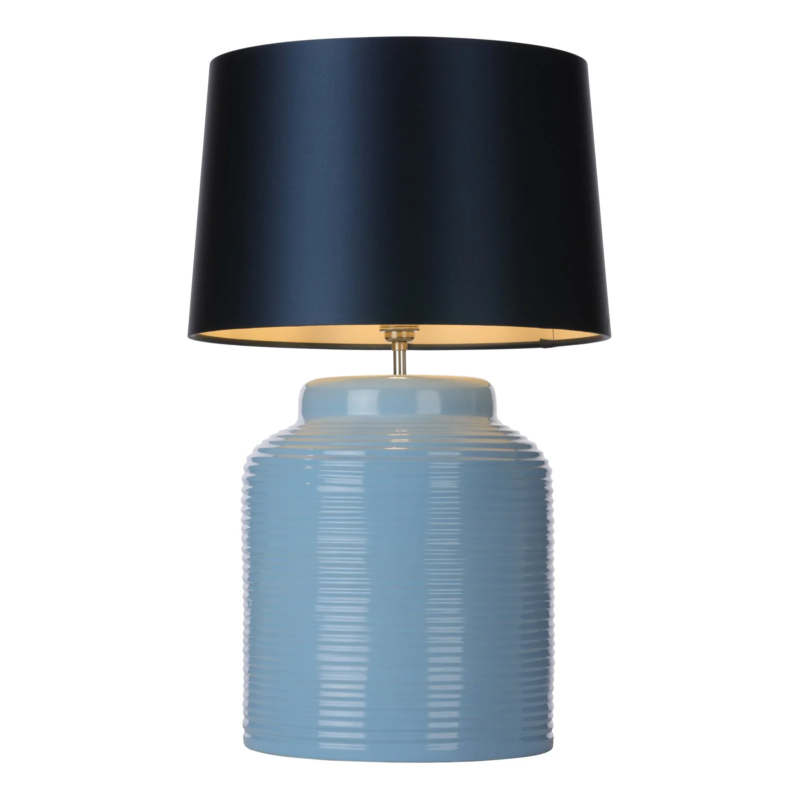 Tidal Table Lamp Rose/White Finish With Bespoke Base Only E27 - Image 3