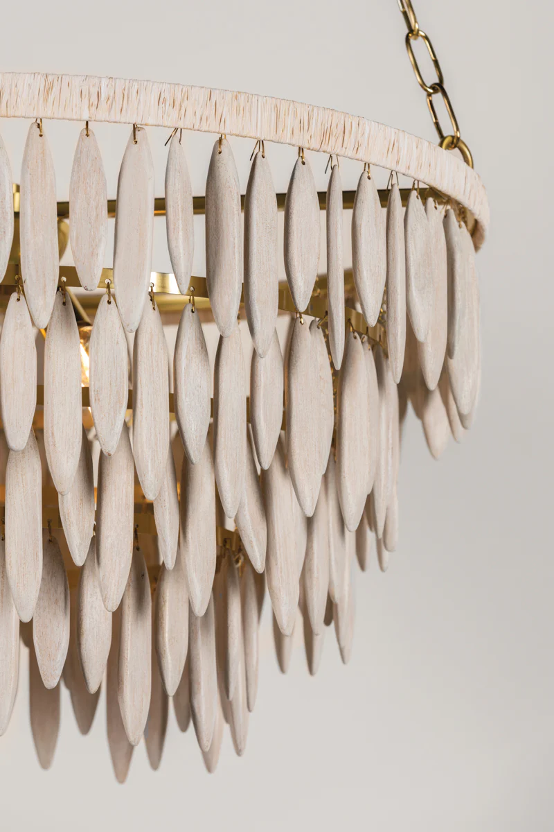 Tiffany 4Lt Chandelier - Image 3