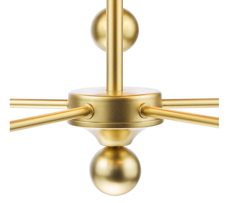 Tilda 5 Light Pendant Satin Gold Fitting Only - Image 8