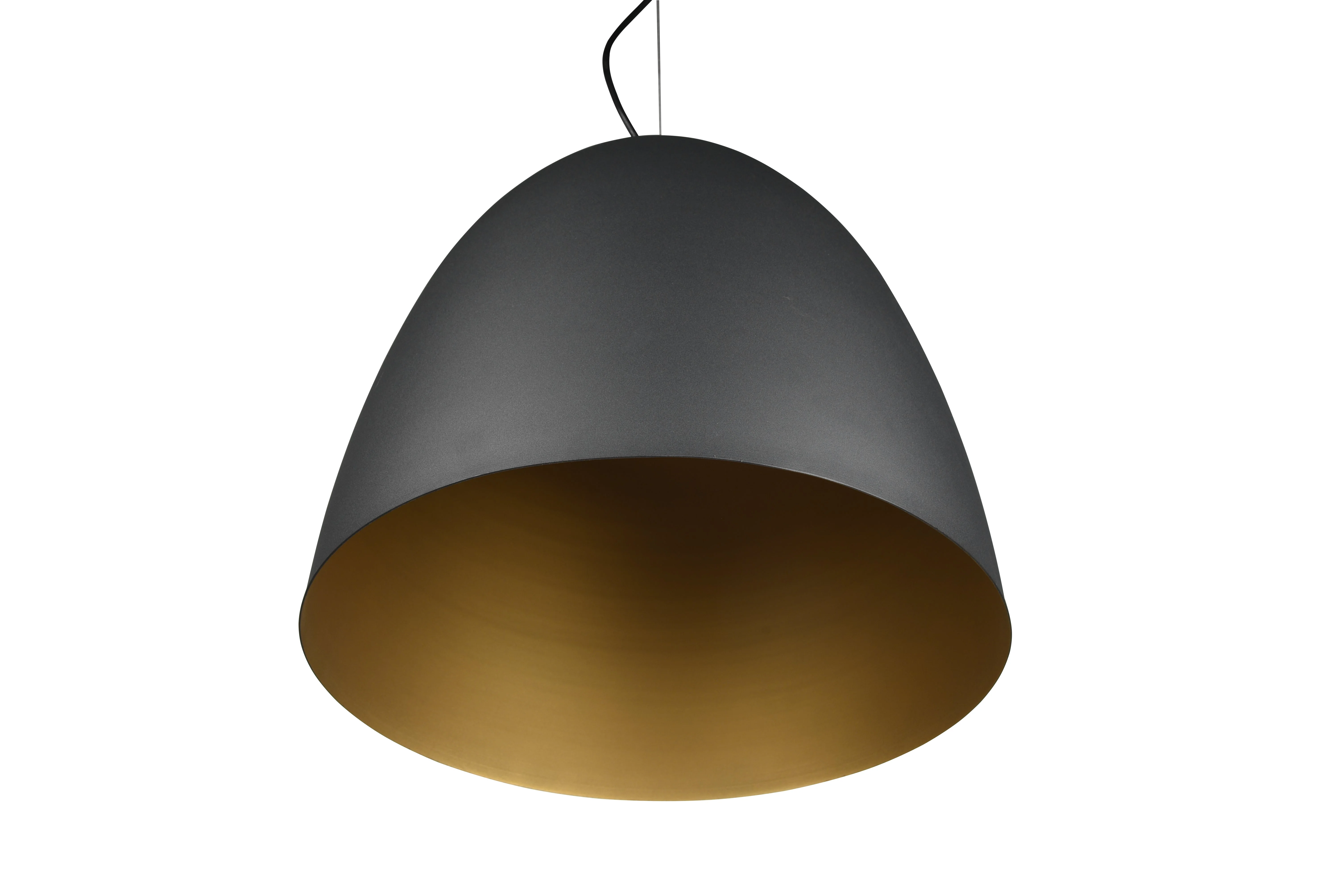 Tilda Medium/Large Hanging Lamp - Black & Gold/Matt White/Matt Brass/Grey Finish - Image 18