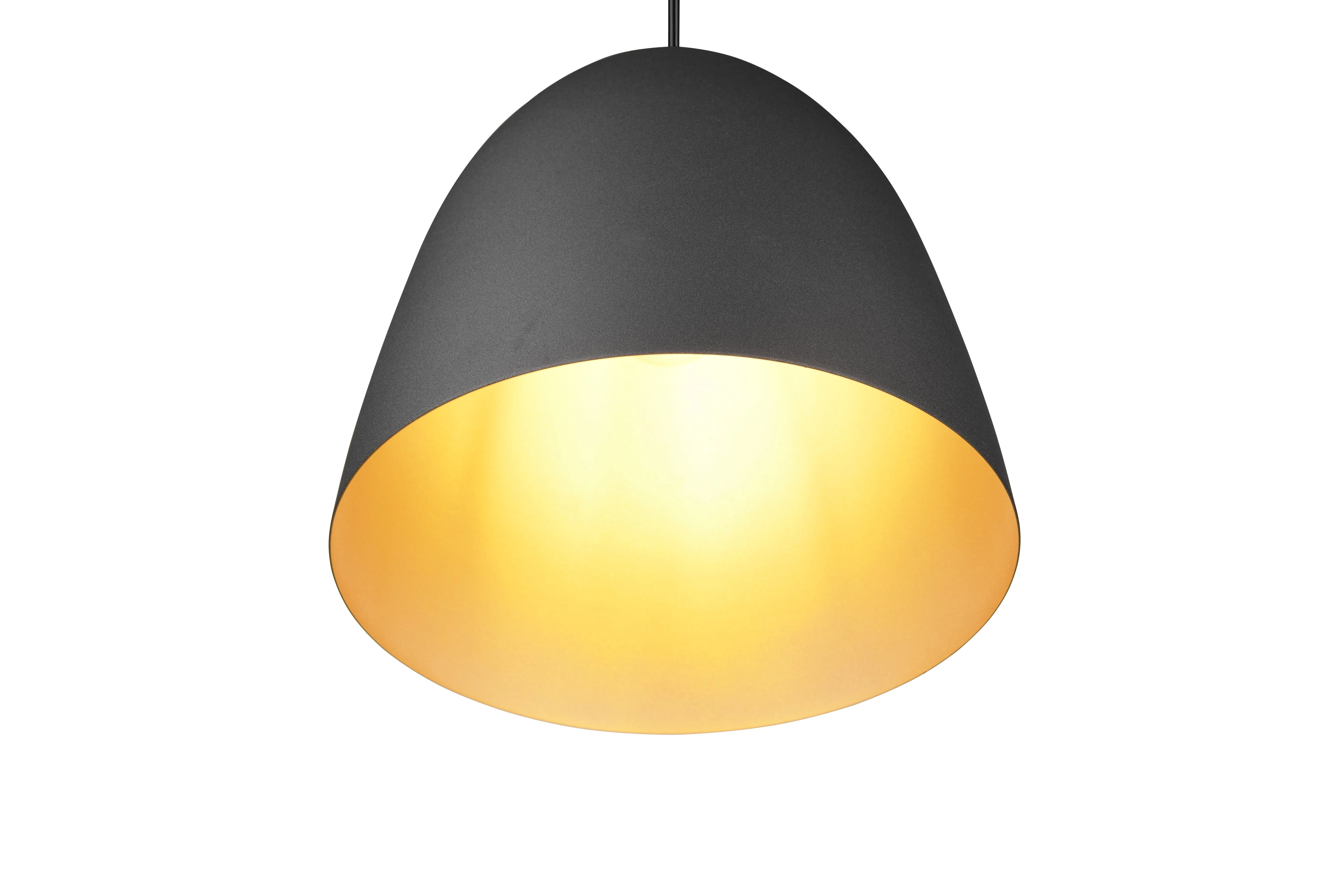 Tilda Medium/Large Hanging Lamp - Black & Gold/Matt White/Matt Brass/Grey Finish - Image 21