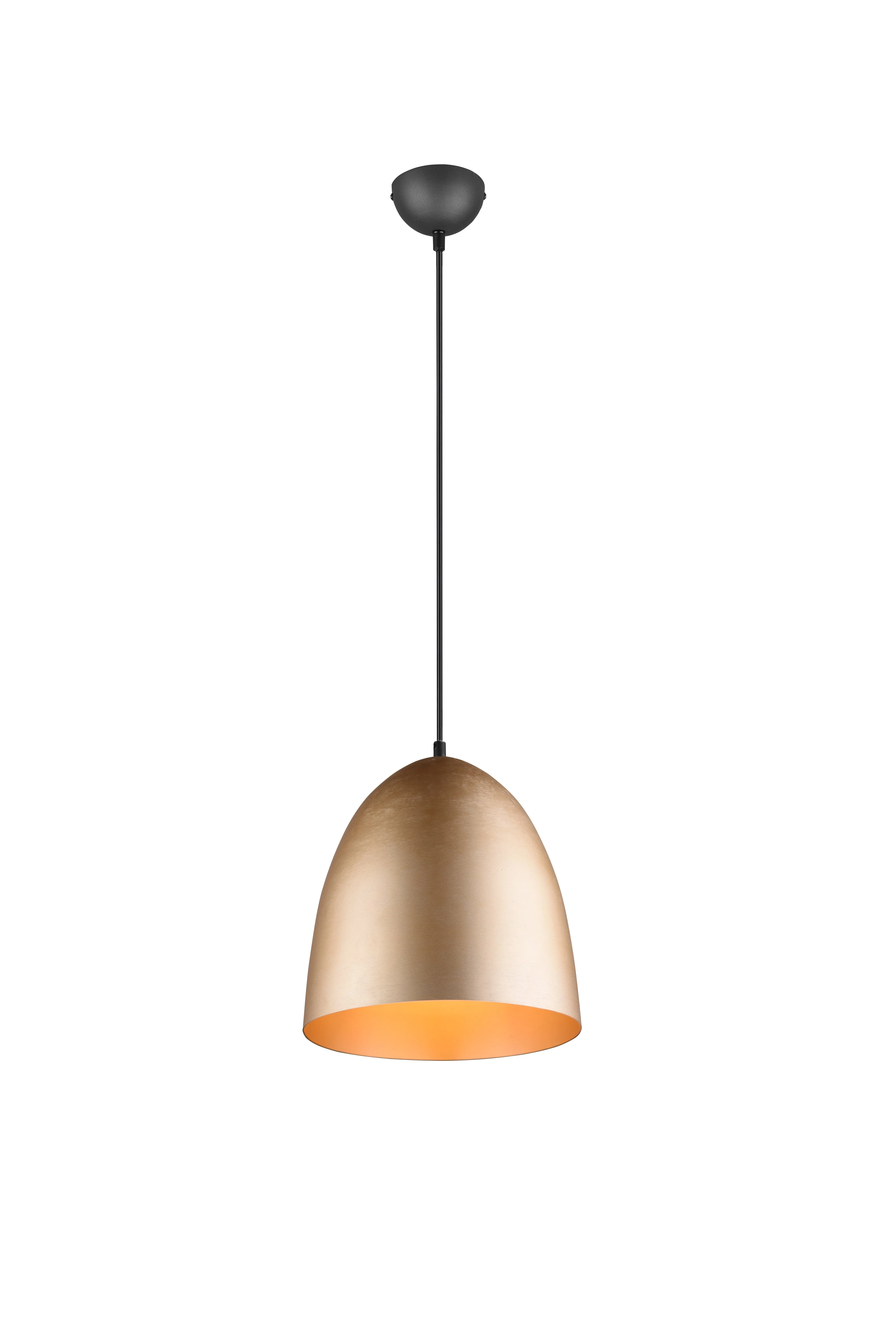 Tilda Medium/Large Hanging Lamp - Black & Gold/Matt White/Matt Brass/Grey Finish - Image 34