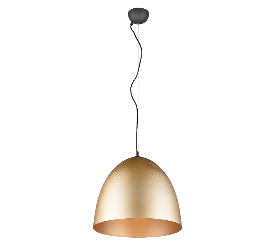 Tilda Medium/Large Hanging Lamp - Black & Gold/Matt White/Matt Brass/Grey Finish - Image 45