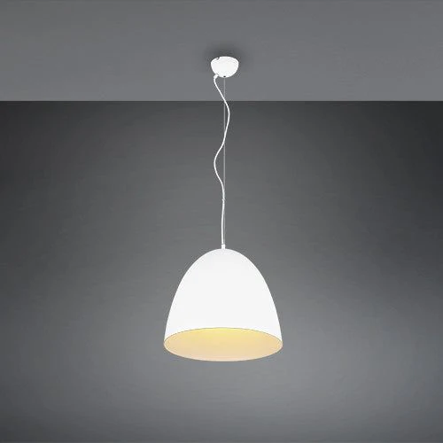 Tilda Medium/Large Hanging Lamp - Black & Gold/Matt White/Matt Brass/Grey Finish - Image 7