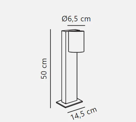 Tin 50'/80' Garden light- Black - Image 11