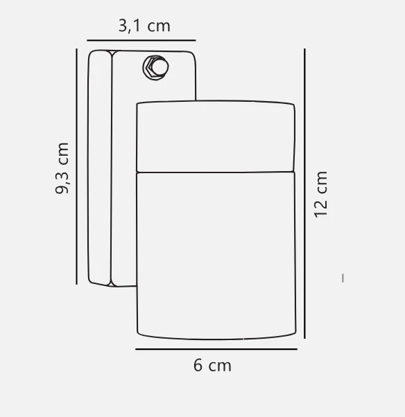 Tin Double/Single Wall light- Copper/ Black - Image 9