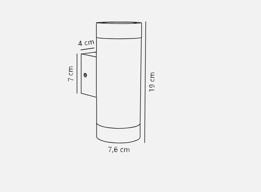 Tin Maxi 1/2lt Wall Light- Various Finishes - Image 28