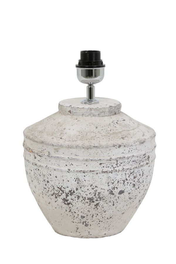 Toba Lamp Base, Grey/White - Various Sizes - Image 6