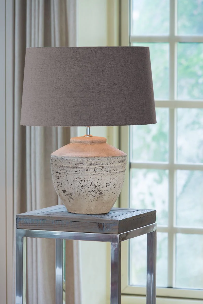 Toba Lamp Base, Grey/White - Various Sizes - Image 9