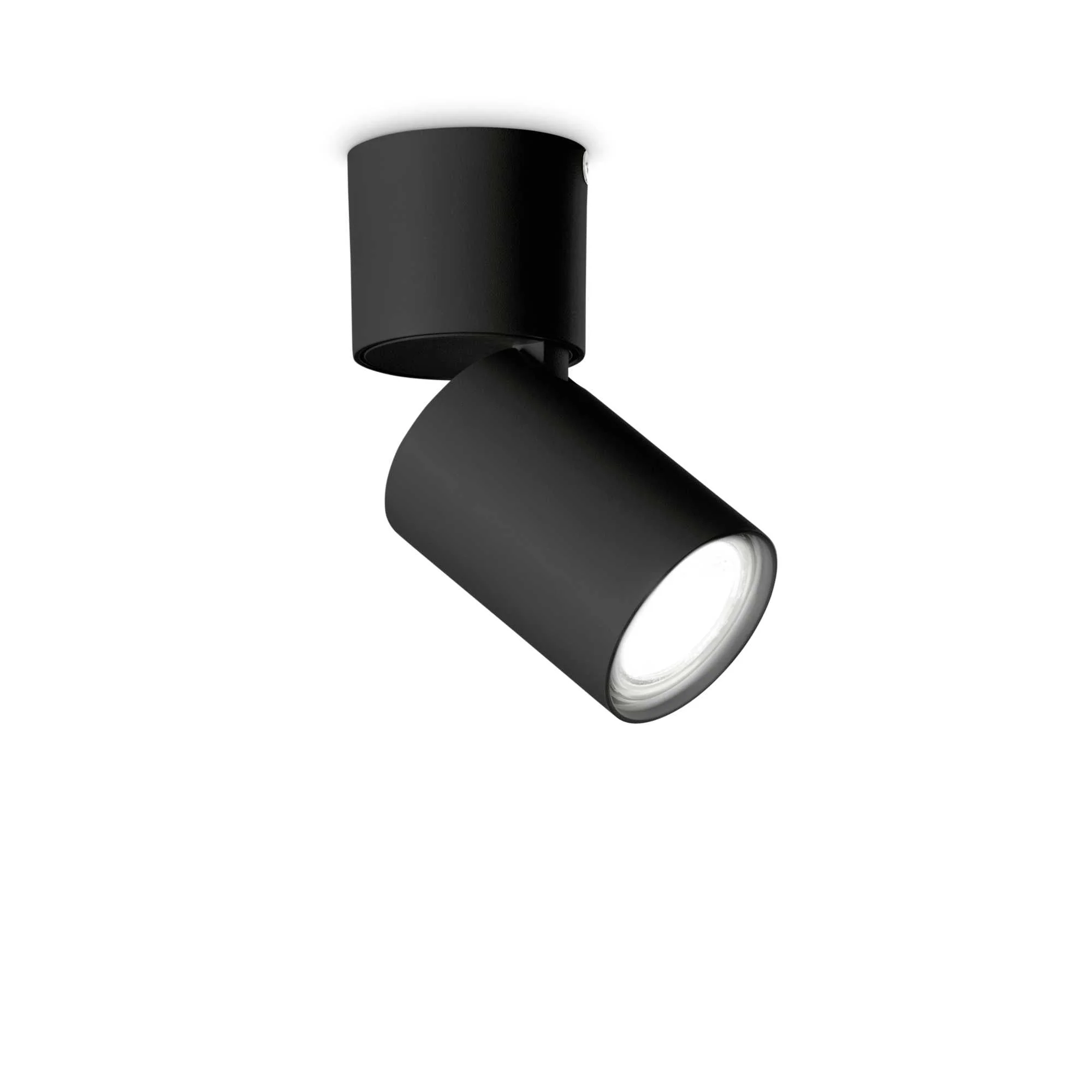 Toby 1Lt Single Spotlight IP20 - White/Black - Image 2