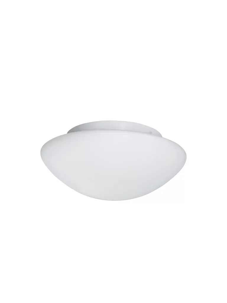 Tokyo 2lt Flush Bathroom Light- White & Opal Glass - Image 2