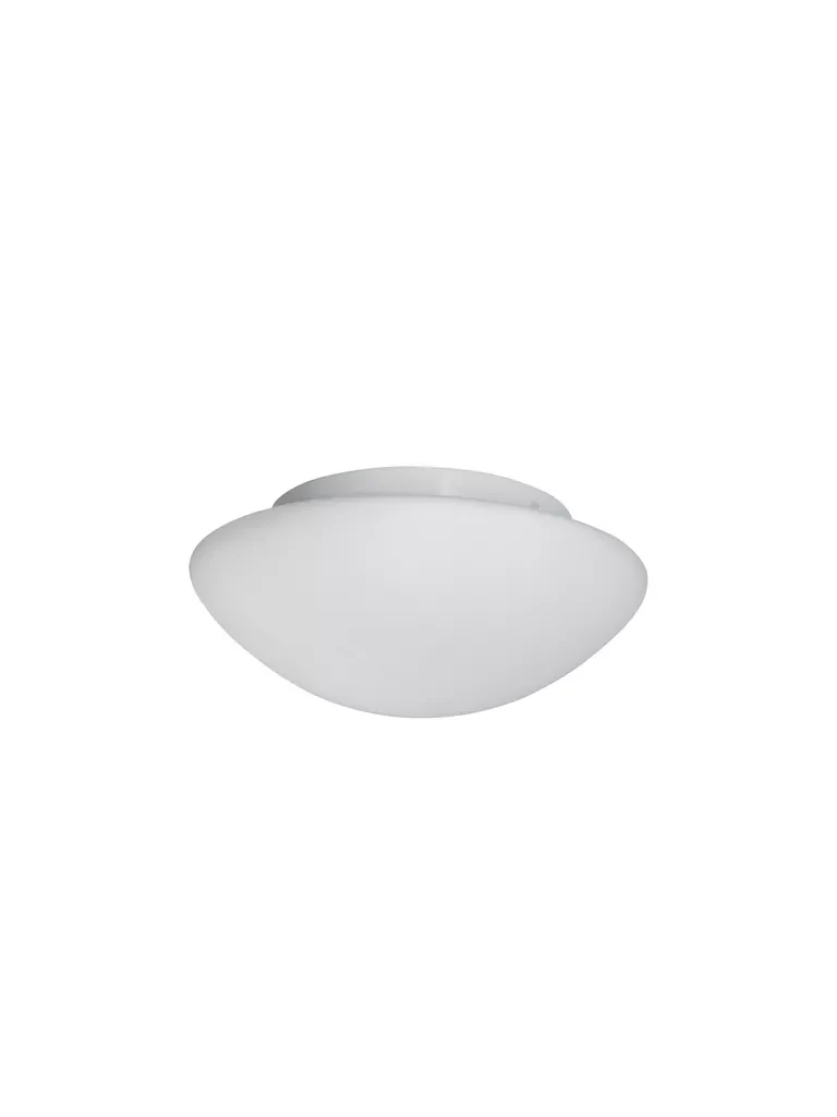 Tokyo 2lt Flush Bathroom Light- White & Opal Glass - Image 5