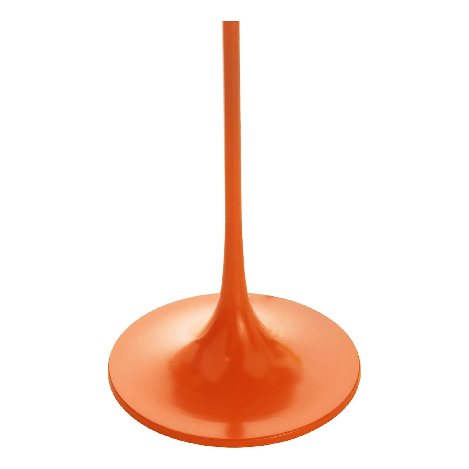 Toledo Floor Lamp Satin Orange With Shade - Image 4