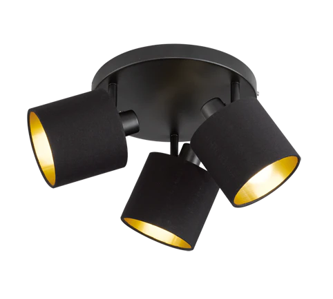 Tommy 3Lt Round Plate Spotlight - Various Finishes - Image 3