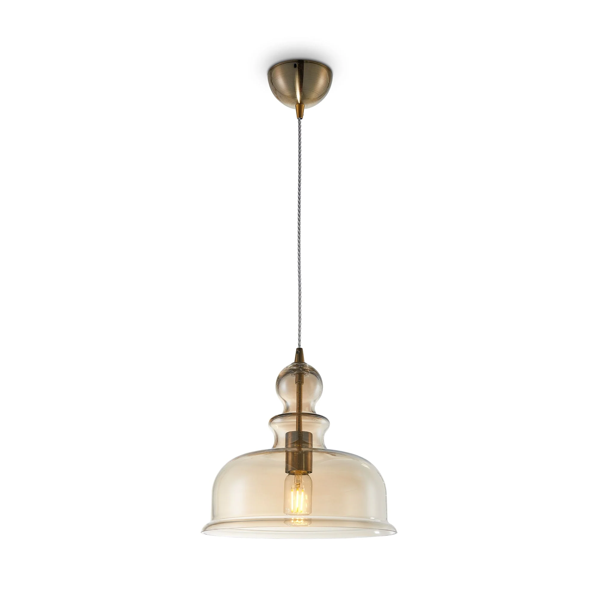 Tone Pendant Light - Bronze Finish - Image 3