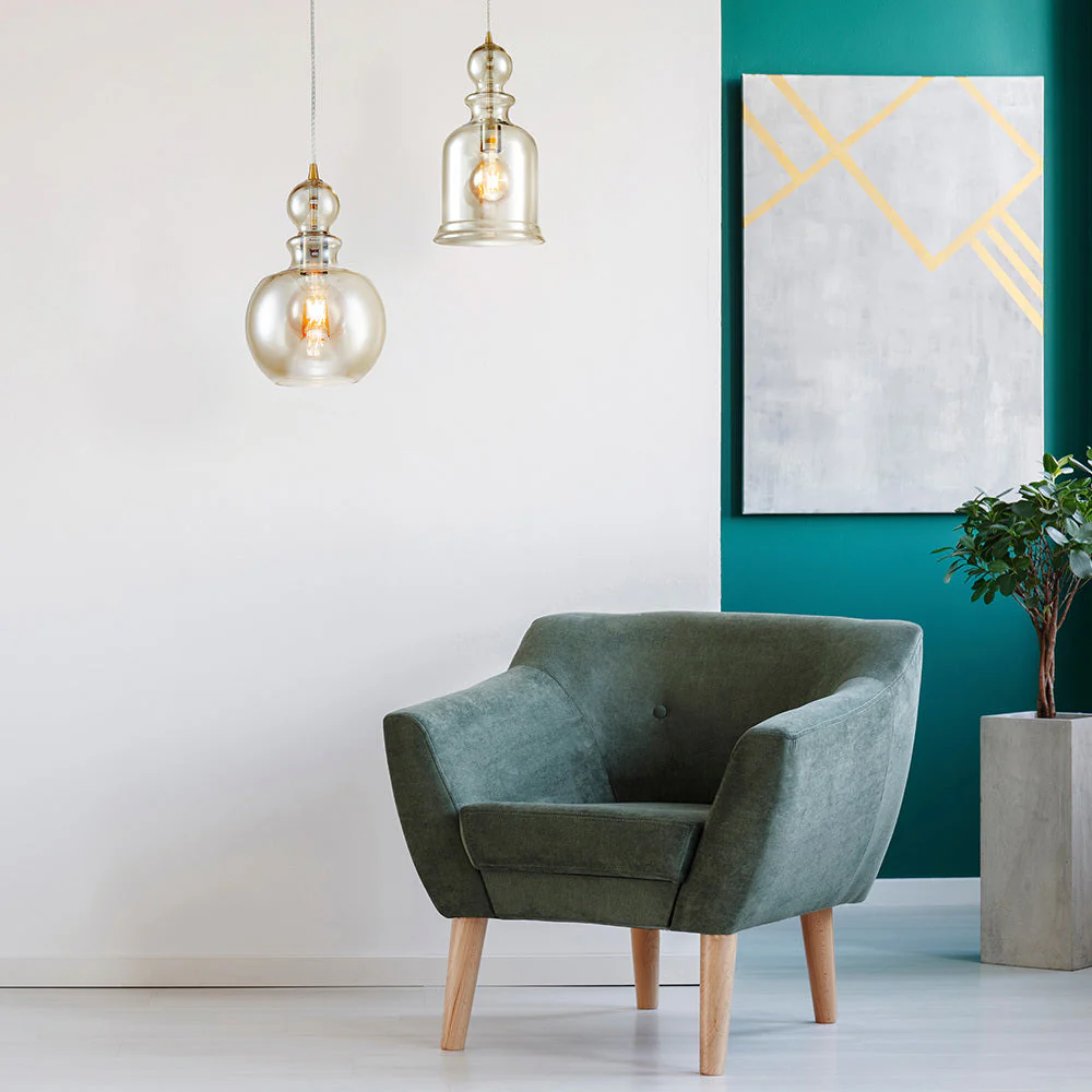 Tone Pendant Light - Bronze Finish - Image 4