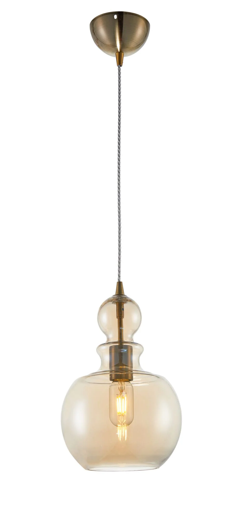 Tone Pendant Light - Bronze Finish - Image 7