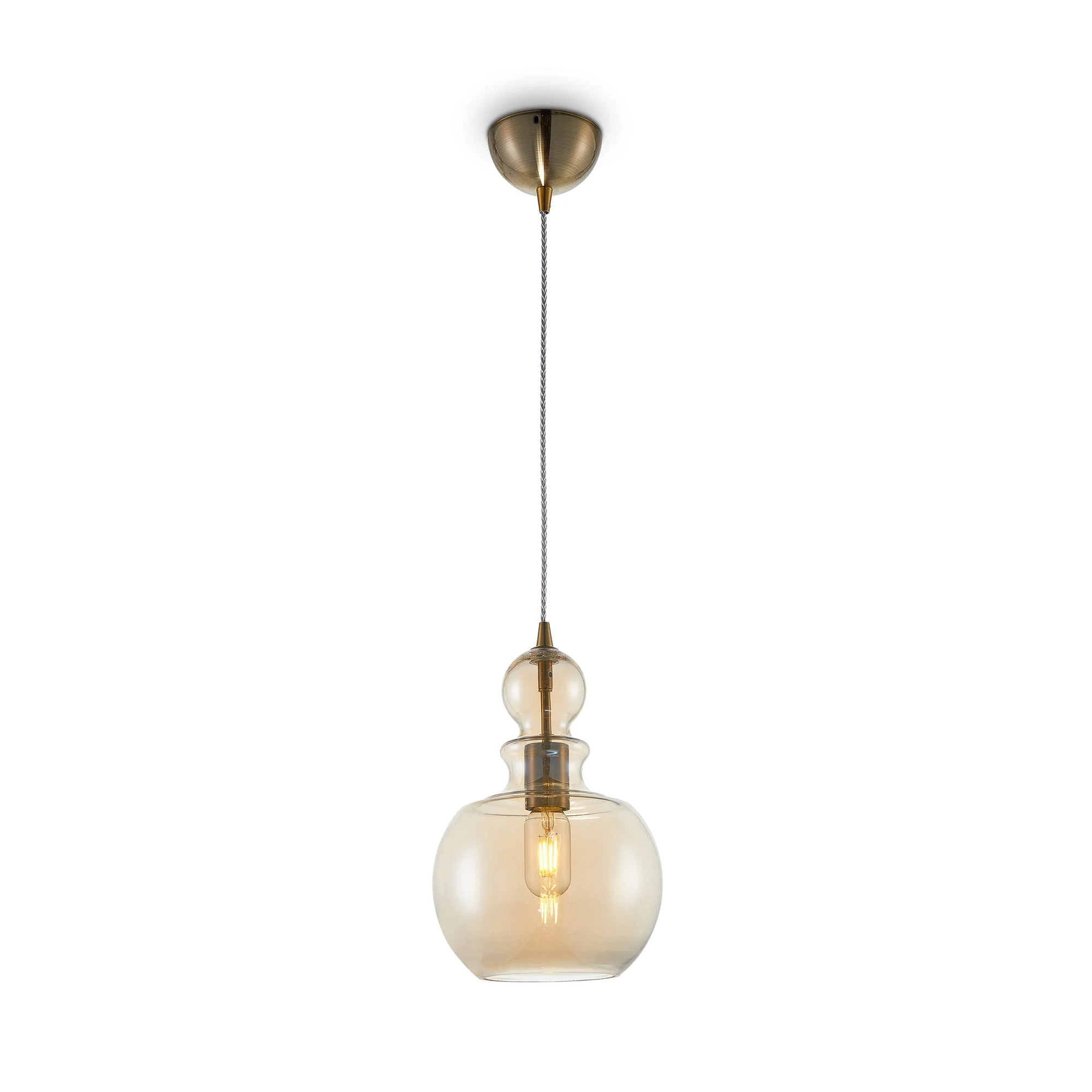 Tone Pendant Light - Bronze Finish - Image 8