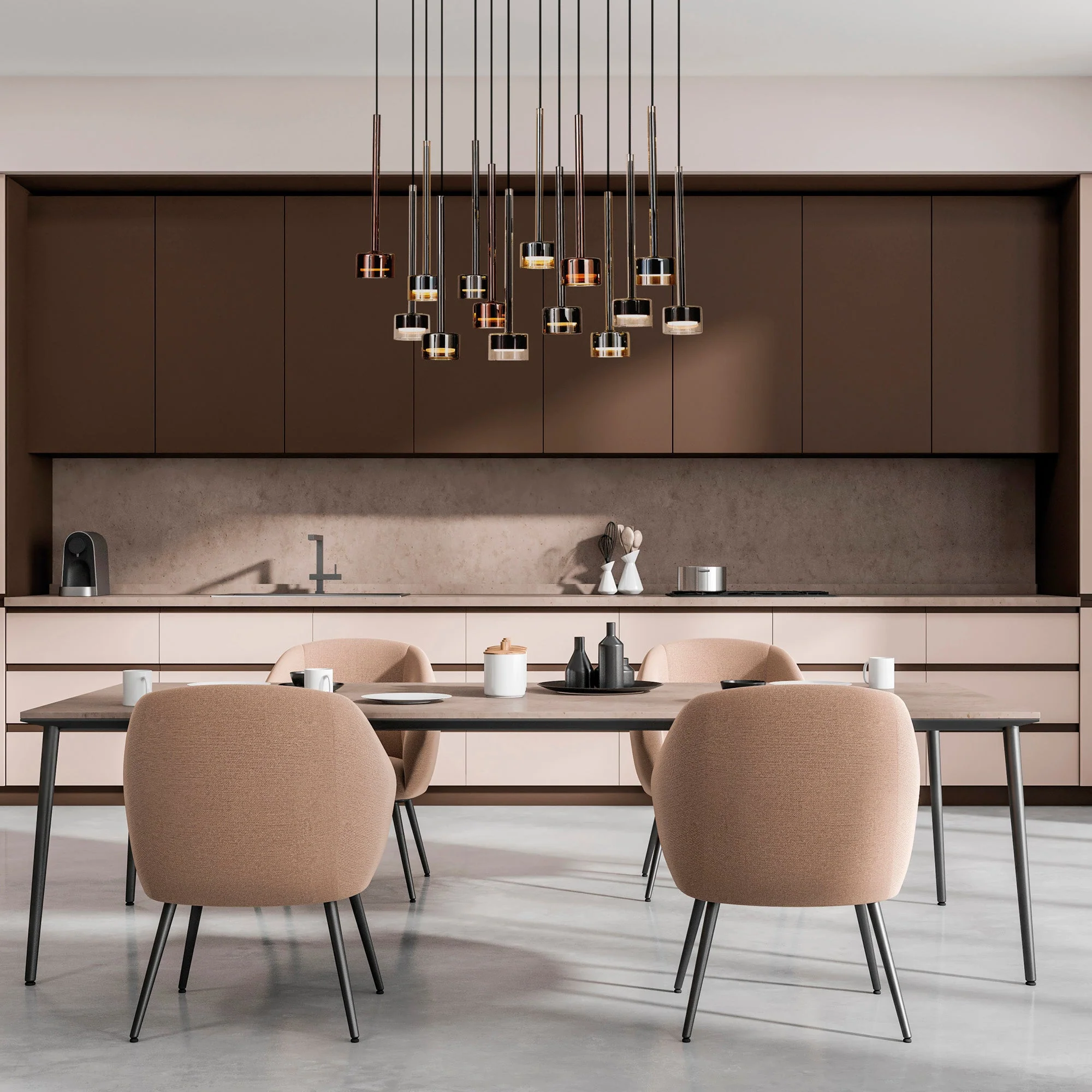 Tonic 8/14Lt 3000K/4000K Cluster Light - Various Finishes - Image 3