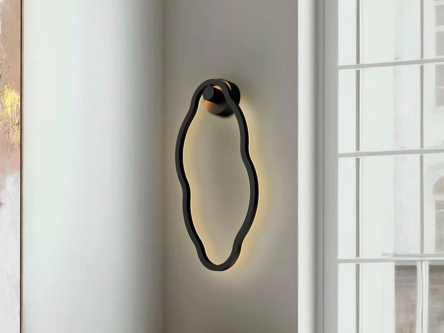 Tono LED Wall Light - Black - Image 2