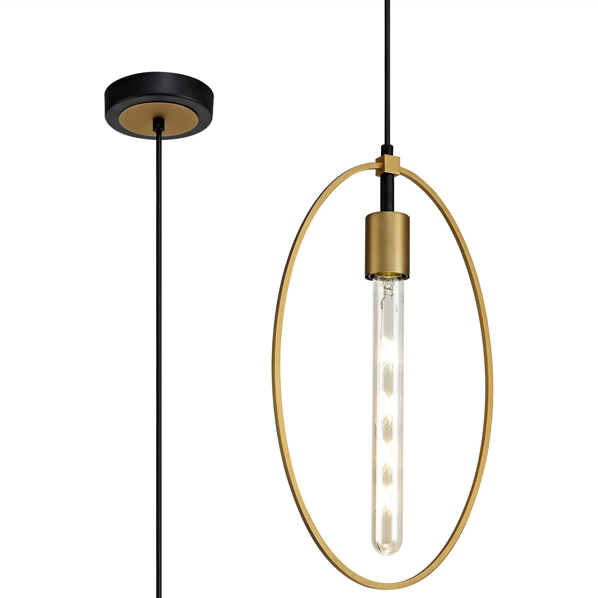 Topea Single Large Circle Pendant, Ceiling light - Image 5