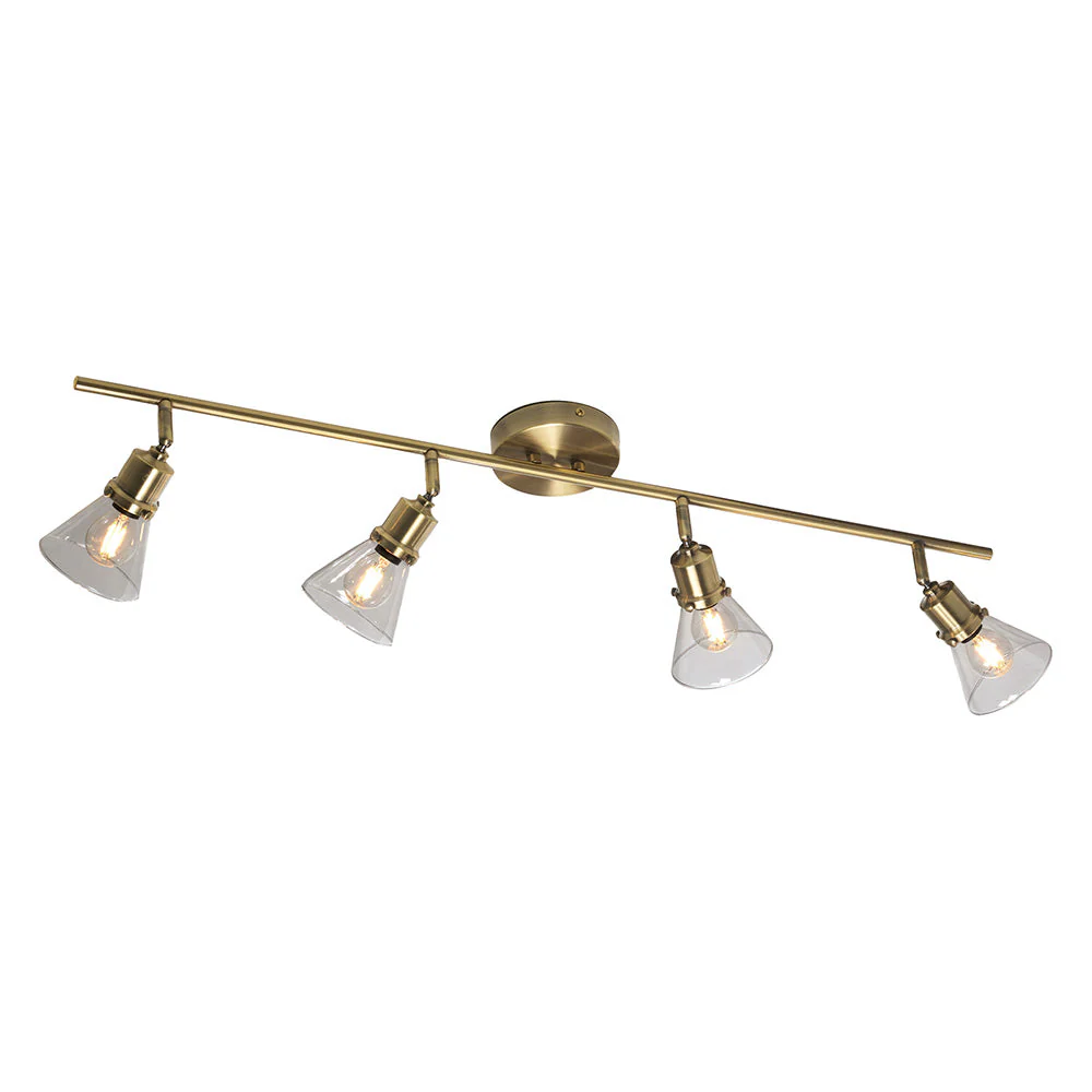 Torne 2/4Lt Bar Spotlight - Brass/Chrome - Image 5