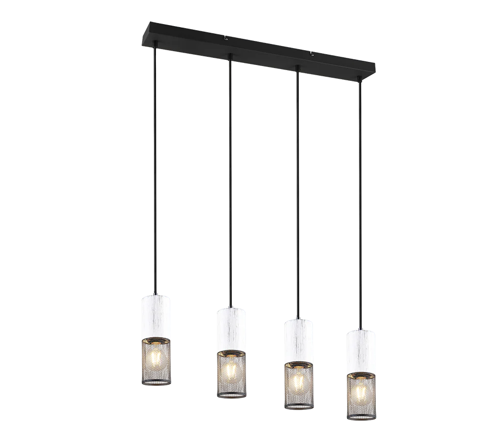 Tosh 4Lt Linear Pendant - Various Finish - Image 3