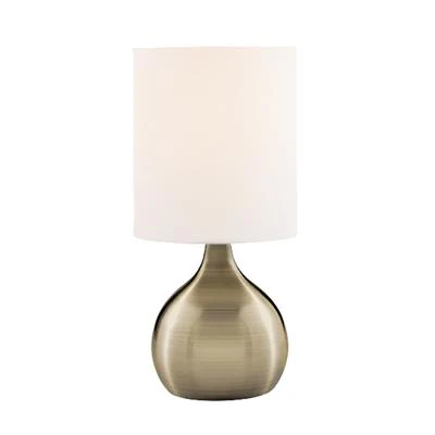 Touch Large Table Lamp - Brass/Silver - Image 7
