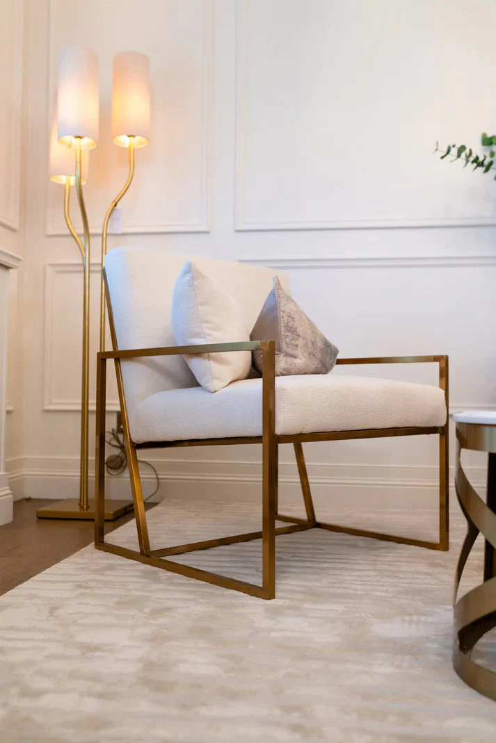 Toulon Sofa Chair Bronze - Finish - Image 3