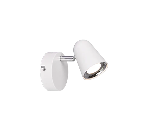 Toulouse Wall/Ceiling Spotlight - Black/White - Image 2