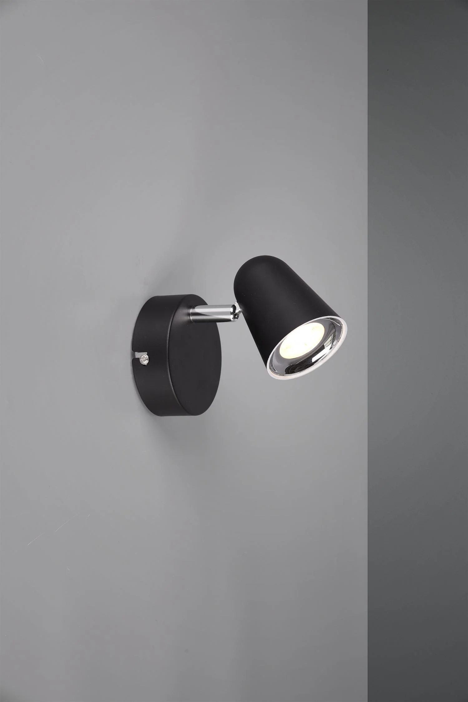 Toulouse Wall/Ceiling Spotlight - Black/White - Image 3